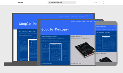 Google Resizer 響應(yīng)式網(wǎng)頁尺寸調(diào)整器